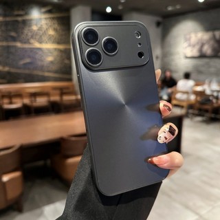 Ốp lưng iPhone chống sốc lưng nhám chống vân tay kèm kính bảo vệ camera cho iPhone 14 15 16 17 Pro Max
