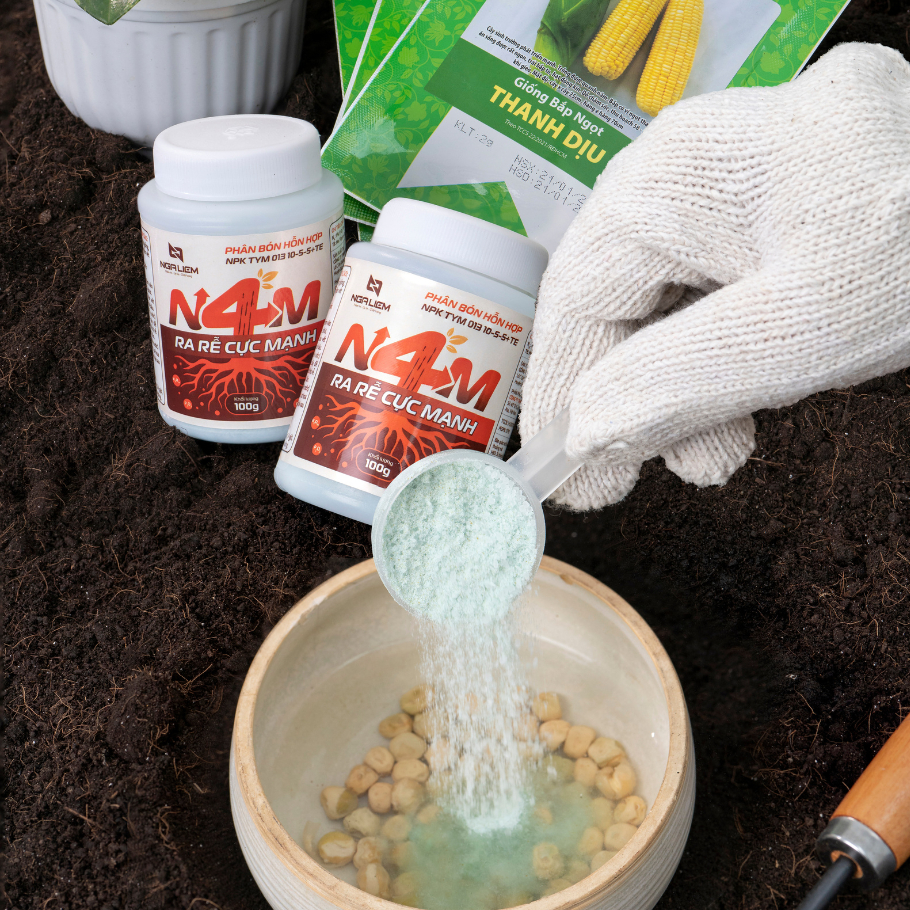 N4M Farmix 100gram – Kích Thích Ra Rễ Nhanh Cho Cây Trồng