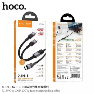 Dây sạc nhanh 2in1 hoco U139.