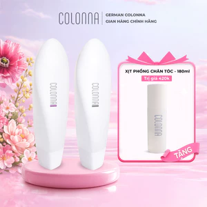 Dầu gội xả phục hồi tóc chuyên sâu Colonna dành tóc yếu hư tổn tóc tẩy và tóc vừa làm hóa chất