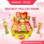 Hộp Kẹo Mút Trái Cây Zoom 240g Trái cây sấy tự nhiên Que giấy y tế Nhật Bản EIKODO SINCE 1877