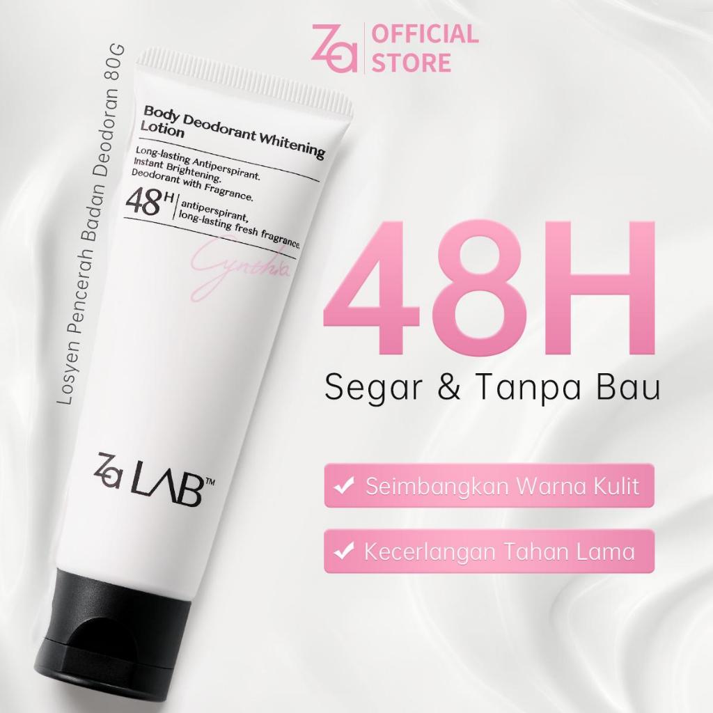 Za LabTM Kem Dưỡng Thể Khử Mùi Làm Sáng Da Dưỡng Trắng Vùng Cánh Tay Giữ Hương 48H Giảm Mùi & Mồ Hôi Lâu Dài