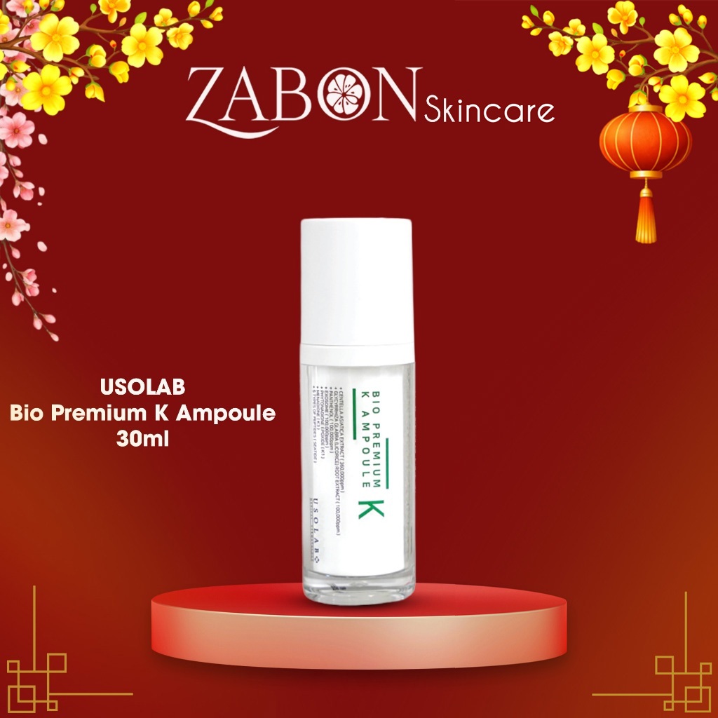 Tinh chất Usolab Bio Premium K ampoule làm dịu, giảm đỏ và phục