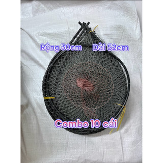 Combo 10c lờ cá 30*52 - không kèm cây chống
