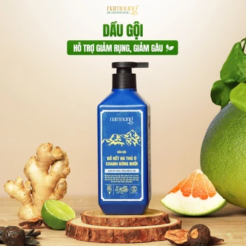 Dầu Gội NAMNUNG Dầu Gội Thảo Dược Bồ Kết Giảm Rụng Giảm Gàu Ngứa Dưỡng Tóc Mềm Mượt Chắc Khỏe