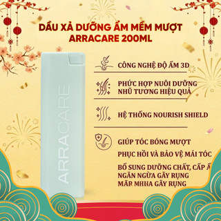 Dầu Gội Xả ArraCare 200ml - Sản phẩm chăm sóc tóc cao cấp chính hãng từ Úc