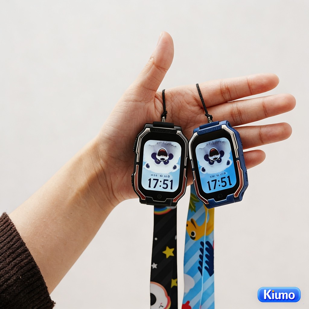 Kiumo【8G/16G】Đồng Hồ Thông Minh Trẻ Em 4G LTE GPS LBS Gọi Video Camera Kép Màn Hình IPS Cảm Ứng