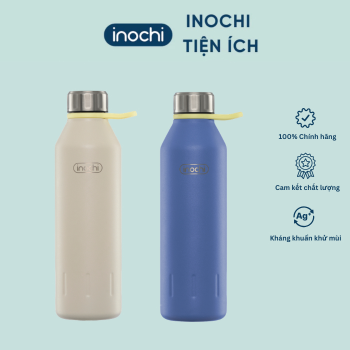 Bình giữ nhiệt Fuji Gleam 500ml INOCHI- Chất liệu inox cao cấp, không gỉ, chống ăn mòn