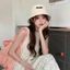 Mũ cụp thêu chữ Thinking thời trang