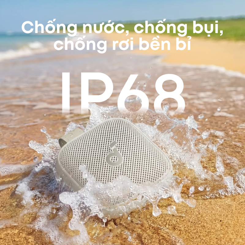 Loa Bluetooth Anker soundcore Boom Go 3i 15W, Bass Mạnh, Pin 40H, Chống Nước/Bụi IP68 | BigBuy360 - bigbuy360.vn