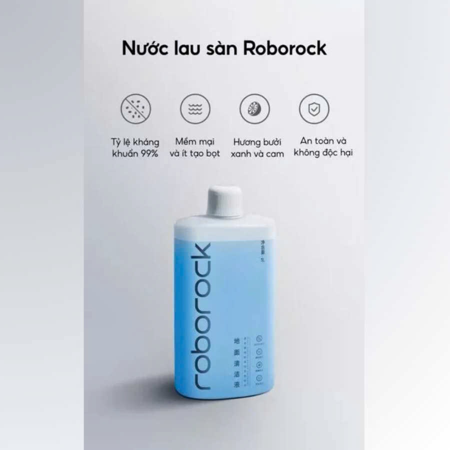 Nước lau sàn chuyên dụng cho robot hút bụi lau sàn Roborock