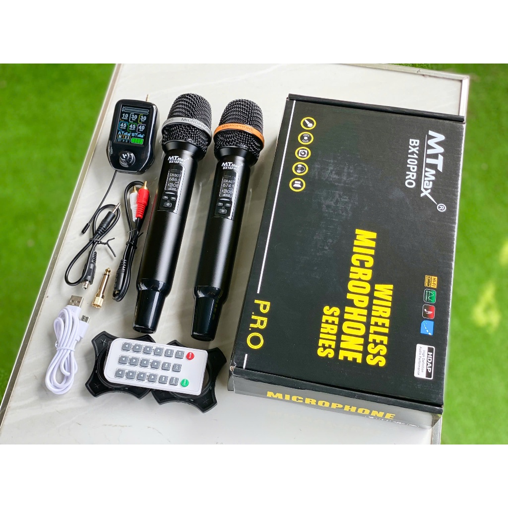 Micro Karaoke hát nhẹ MTMAX BX10 – Đầu Thu Chỉnh Echo Delay Reverb cho giọng hát vang chuẩn