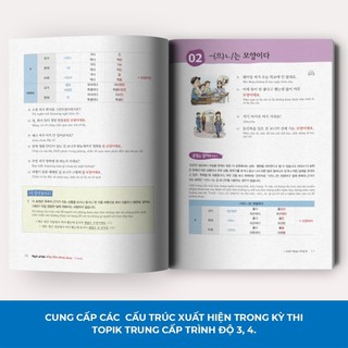 Sách - Combo 3 Cuốn Ngữ Pháp Tiếng Hàn Thông Dụng