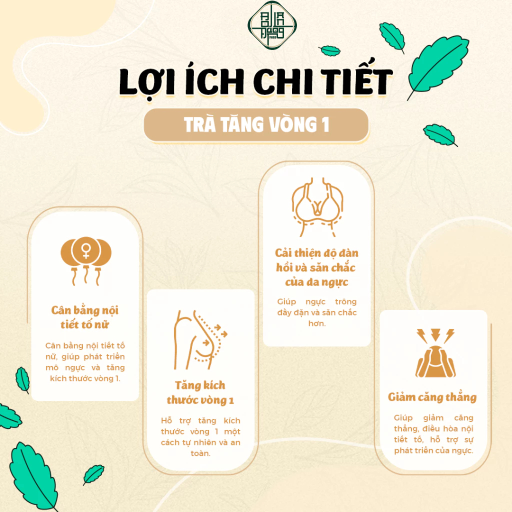 [Có Che Tên] Trà Tăng Vòng 1 - Bội Lan Đường - Mầm Đậu Nành, Sâm Tố Nữ, Làm Đẹp Săn Chắc - 50 lọc
