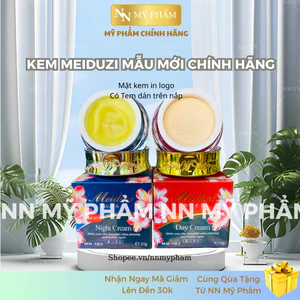 Kem Meiduzi Nhật Chính Hãng Tem BB và Tem Vuông HB - Dưỡng Trắng, Mờ Nám, Giảm Mụn 20g