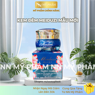 Kem Đêm Meiduzi Tái Tạo, Căng Bóng, Hỗ Trợ Nám Thâm Sạm, Đều Màu Da, Trắng Da 20g - Hàng chính hãng