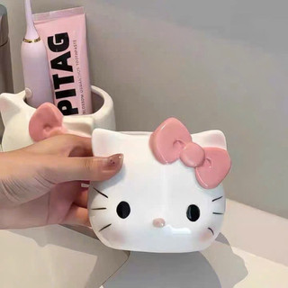Hộp đựng cọ, bút hình mèo dễ thương - decor bàn trang điểm, bàn học 🌸🌸🌸