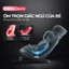 Ghế An Toàn Cho Trẻ Em QM-360A ISOFIX + Xoay 360° Thông Minh + Khoá An Toàn 5 Điểm Phiên Bản Hiện Đại Màu Xám Sang Trọng