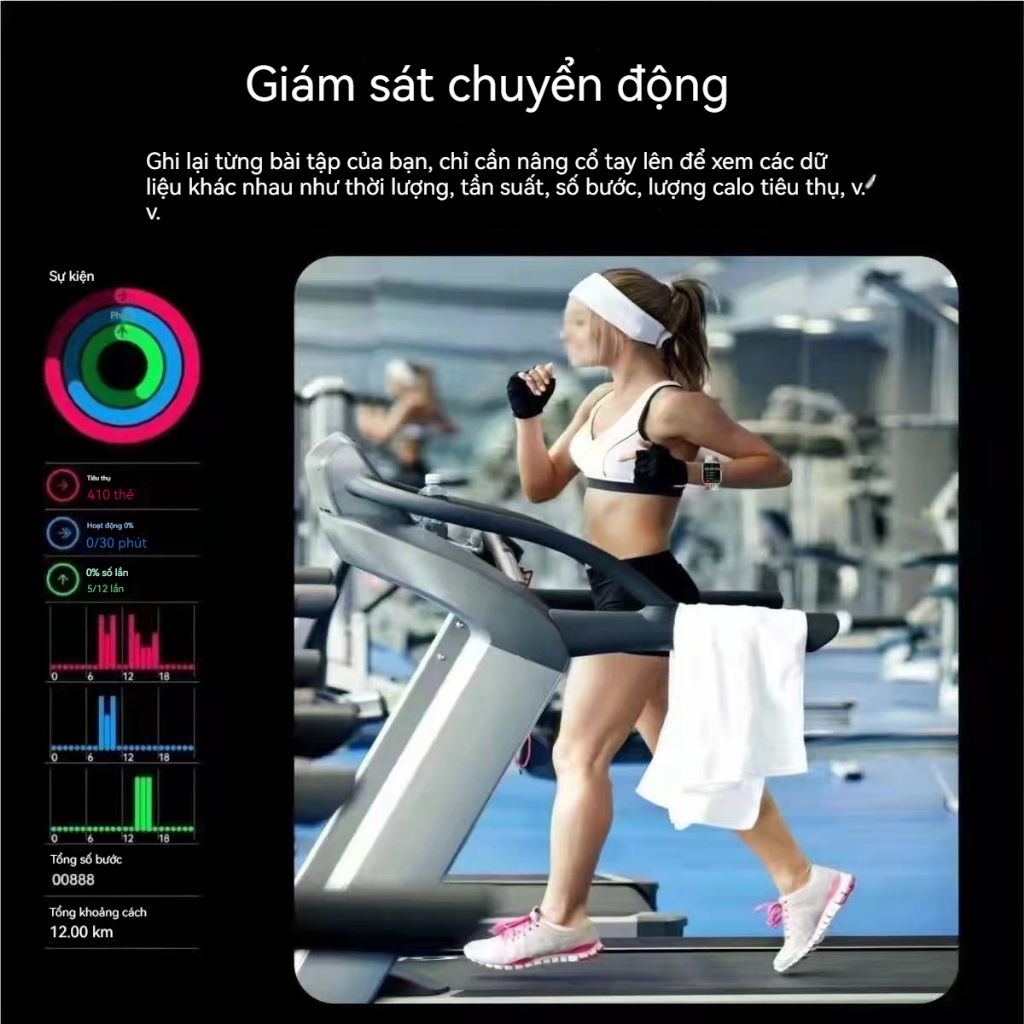 Đồng hồ thông minh tích hợp chức năng theo dõi đường huyết, huyết áp, nồng độ oxy trong máu, nhịp tim và điện tâm đồ; gọ