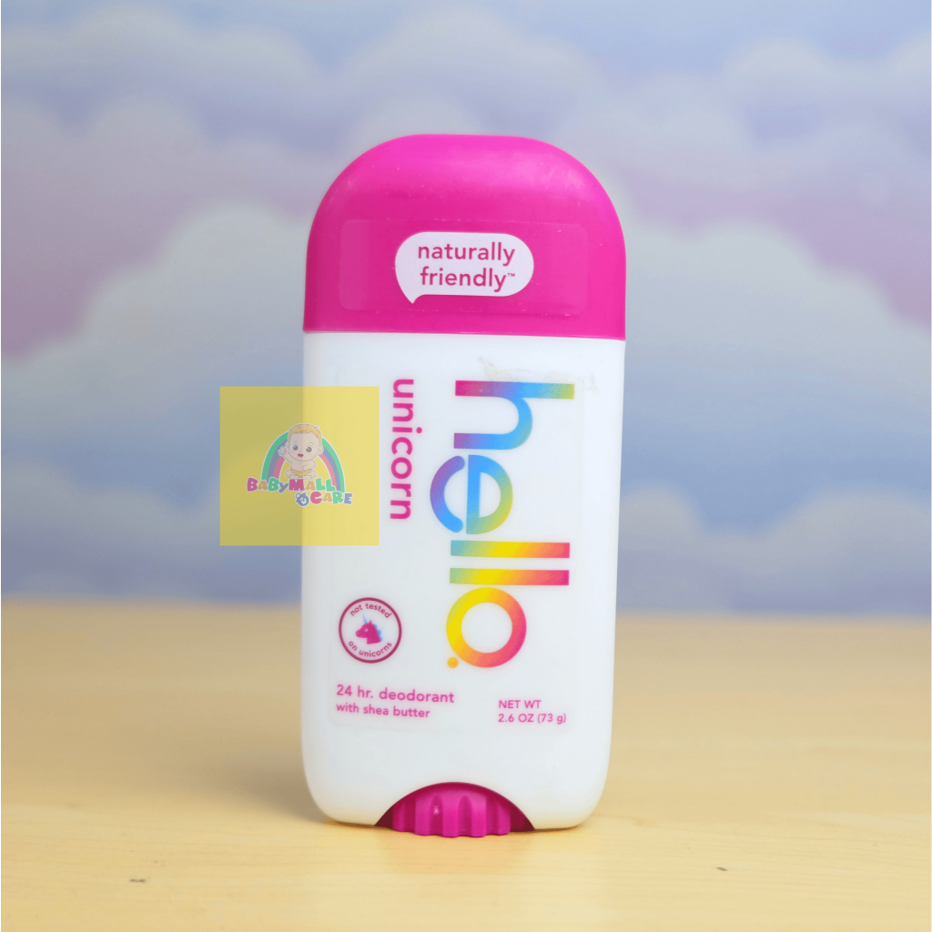 Lăn Khử Mùi Hello Unicorn Hello 24H Tự Nhiên Dưỡng Da Khô Thoáng Thơm Dịu Nhẹ 73g | Babymall & Care