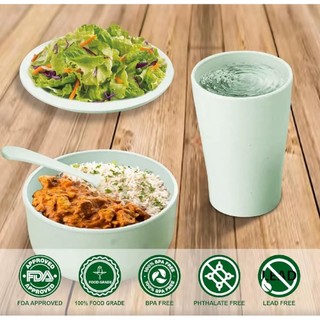 Bộ 6 Món Bằng Lúa Mạch Cao Cấp 🌾