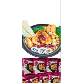 Combo Lên Cơn Thèm 3 Gói Mì Cay Ba Báo có tặng kèm ớt độ