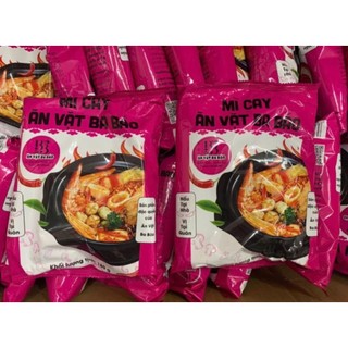 Combo Lên Cơn Thèm 3 Gói Mì Cay Ba Báo có tặng kèm ớt độ