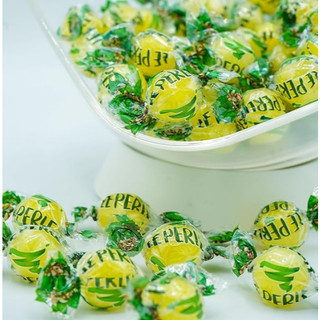 Kẹo Trái Cây Ý, PERLE DI LUMÌ, Sicilian Citrus Candies 100g – Kẹo Cam/Chanh/Quýt Sicily, Giàu Vitamin C, Gluten Free