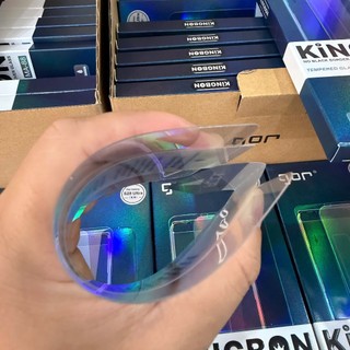 Kính Cường Lực SammSung Không Viền Gor KiNGBON Kèm Khung Trong Mỏng 0,2mm S24Ultra/S25Ultra/S26Ultra
