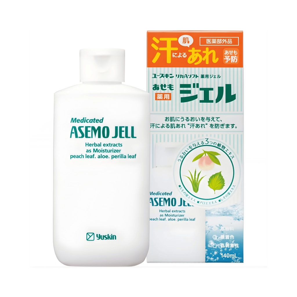 Gel Bôi Rôm Sảy Yuskin Medicated Asemo Jelly 140ml Làm Dịu Da, Giảm Ngứa, Cấp Ẩm Da |Babymall & Care