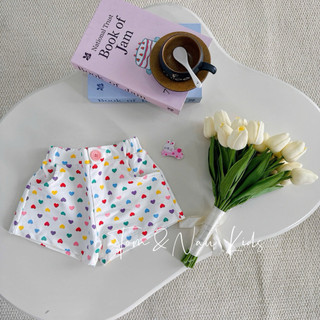 Q28-[tomnaukids] Quần short trái tim bé gái sang chảnh cực dễ phối đồ - Size 9-36Kg