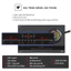 Bếp từ Dann DS-IB828 MAX, Linh kiện Đức, Quạt lồng sóc [Kèm bộ nồi cao cấp]
