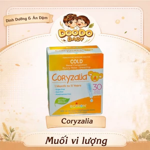 Muối Vi Lượng Đồng Căn Coryzalia Cho Bé (30 ống/hộp)