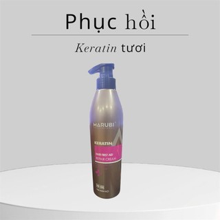 Kem Phục Hồi Tóc Keratin Marubi 500ml - Kem Phục Hồi Tóc Hư Tổn Sau Khi Sử Dụng Hóa Chất