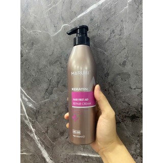 Kem Phục Hồi Tóc Keratin Marubi 500ml - Kem Phục Hồi Tóc Hư Tổn Sau Khi Sử Dụng Hóa Chất