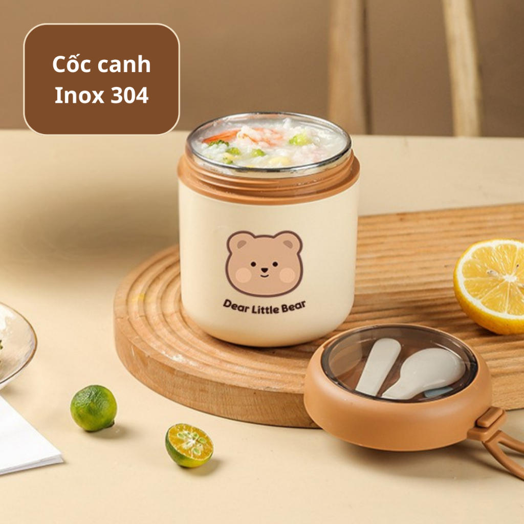 Cốc đựng canh, cốc đựng cháo Inox 304 cao cấp | Shopee Việt Nam