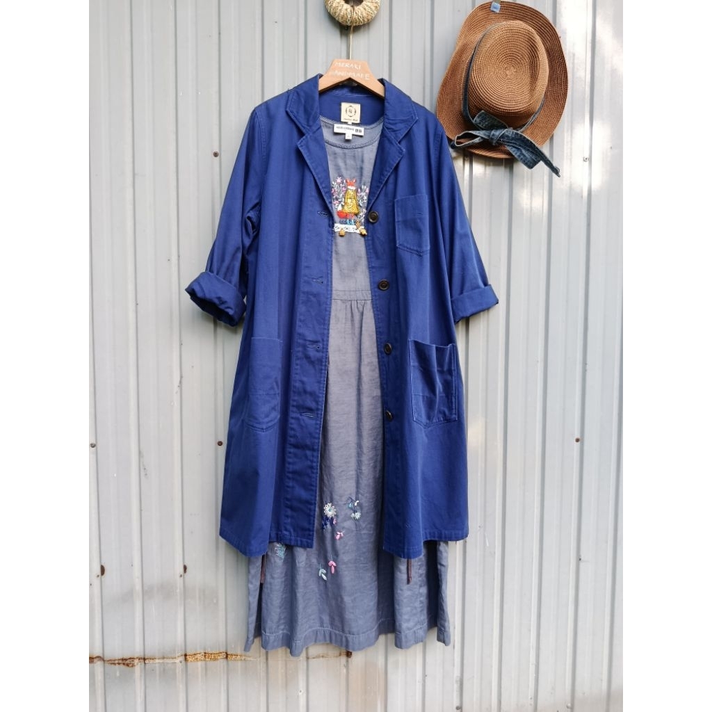 ĐẦM LINEN BABYDOLL THÊU 2HAND NHẬT