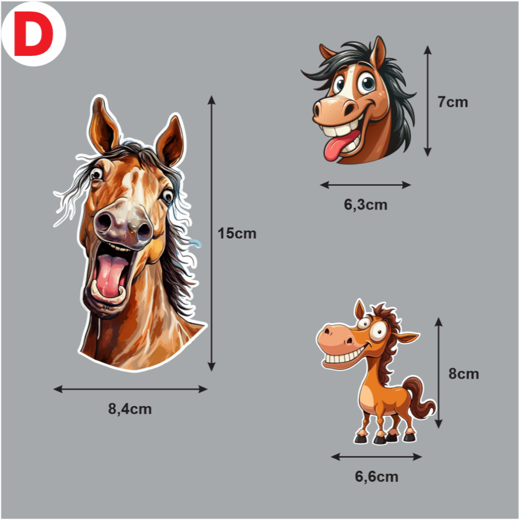 Sticker ngựa meme hài hước – decal ngựa cà khịa lêu lêu – sticker biểu cảm TROLL CÀ KHỊA dán xe máy ô tô chống nước
