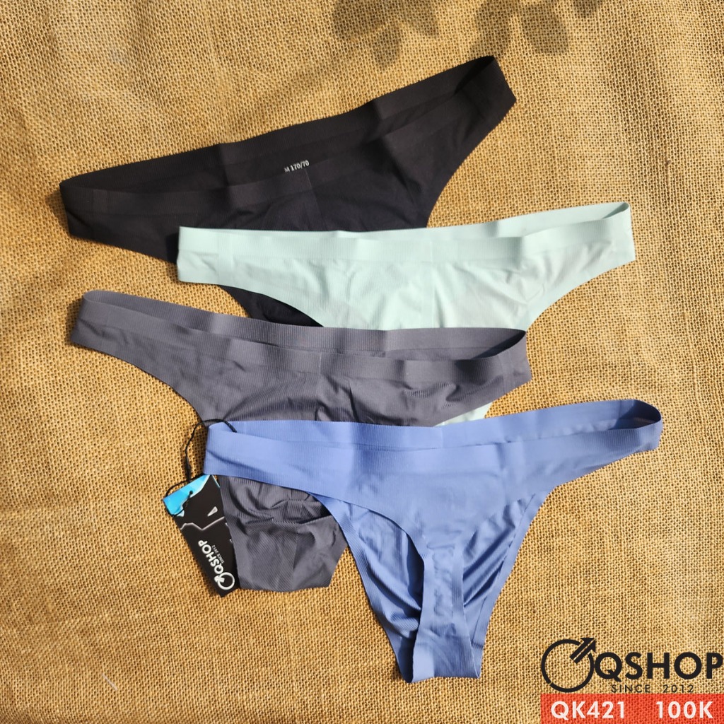 Quần lót lọt khe nam ép nhiệt không đường may gợi cảm thoáng mát QSHOP ...