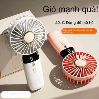 Quạt cầm tay mini sạc USB, thời gian sử dụng dài, nhẹ nhàng mang theo mọi nơi, sản phẩm giải nhiệt đỉnh cao