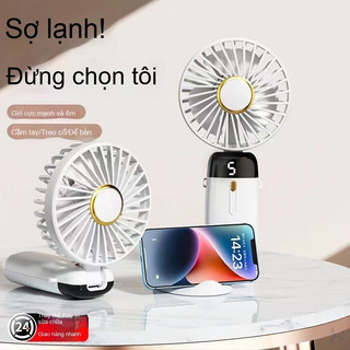 Quạt cầm tay mini sạc USB, thời gian sử dụng dài, nhẹ nhàng mang theo mọi nơi, sản phẩm giải nhiệt đỉnh cao
