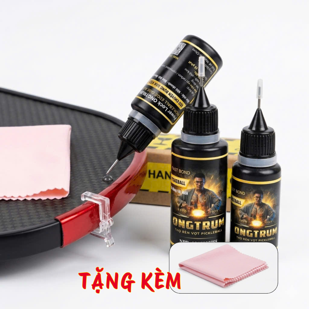 Keo dán viền vợt Pickleball Chính Hãng ONGTRUM chuyên dụng siêu bám chắc dễ dàng sử dụng tại nhà 001