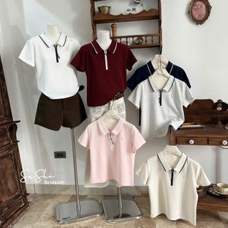 [𝑯𝒂 𝑨𝒏𝒉] Áo Cộc PoLo Viền Cổ  Tang Ngựa QCL1