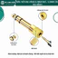 Jack chuyển đổi mạ vàng 6.5mm đực sang 3.5mm cái stereo (1 cái) - cho Tai Nghe Mic Đàn Guitar Điện,loa,micro..v.v..