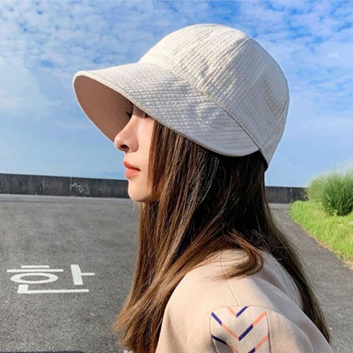 Mũ Bucket Chống Nắng Dáng Lưỡi Trai chất Nỉ Nhung có dây rút form Unisex Nam Nữ