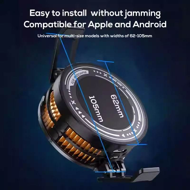 Quạt tản nhiệt điện thoại sò lạnh CX08 thế hệ mới làm lạnh mát hỗ trợ tăng fps gaming, giảm nhiệt độ