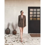 Áo Blazer Nữ Form Oversize Cao Cấp – Vest Nữ Phong Cách Hàn Quốc Thanh Lịch Dễ Phối Đồ | Tiệm May Diluclothing — ảnh 3
