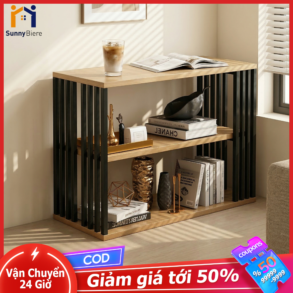 SUNNY Bàn trà mini Bàn phụ sofa phong cách nhẹ sang hiện đại nhỏ gọn đa năng tiết kiệm diện tích