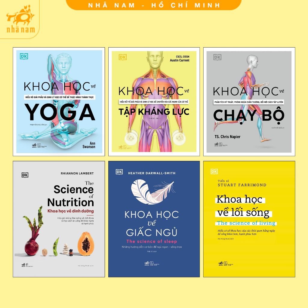 Sách - Series Khoa Học Thường Thức - giúp bạn chăm sóc sức khoẻ một cách khoa học (Nhã Nam HCM)