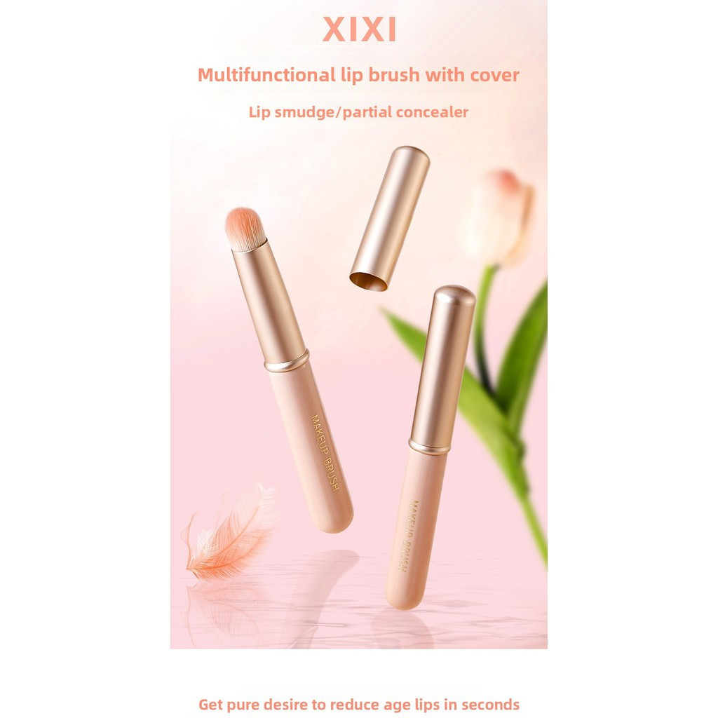 XIXI GJ60 Son Kem 2 Đầu Má & Môi, Son Lì Mịn Mượt, Lên Màu Chuẩn, Lâu Trôi, Blush & Lip 2in1